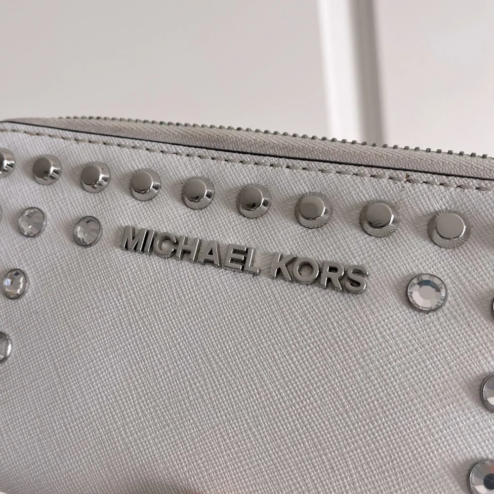 Michael Kors Crystal Wristlet Clutch - Picture 4 of 8